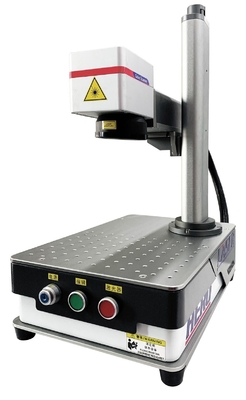 20W 30W 50W 1064nm Focus Lens fiber Engraving Machine With Raycus Laser