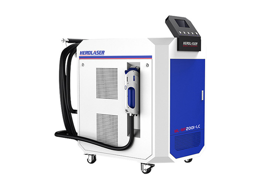 PW CW Optical Fiber Laser Cleaning Machine For Rust Removal HEROLASER 1000w