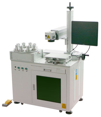Durable Pulsed 30 Watt Fiber Laser Marking System 7000mm/Second
