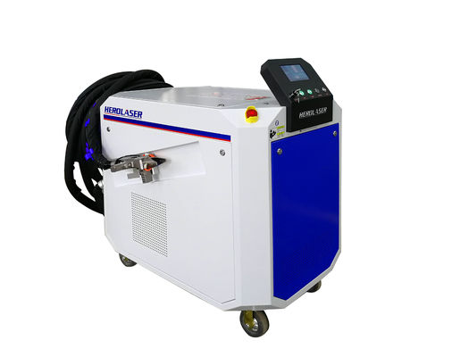 Purple Horn 200W Laser Cleaning Machine , Handheld Laser Rust Remover