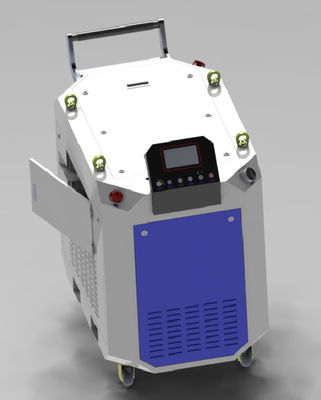500W 0.8Mpa Laser Descaling Machine , Laser Paint And Rust Removal Tool