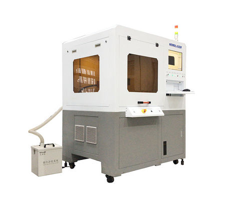 60W CCD Vision Fiber Laser Marking Machine Accurate Positioning