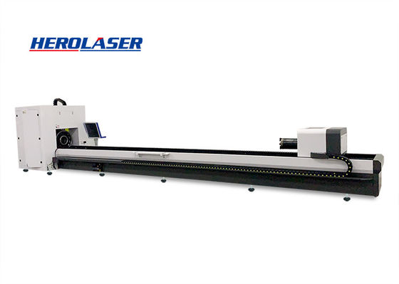 All kinds material Herolaser 6M CNC Laser Pipe Cutting Machine , Tube Laser Machine