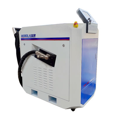 HEROLASER Water Cooling 500W Laser Cleaning Machine For Container