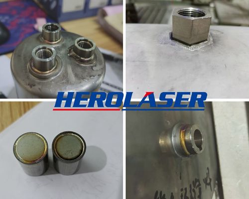 QBH Connector Robot Laser Welding Machine With CCD Vision