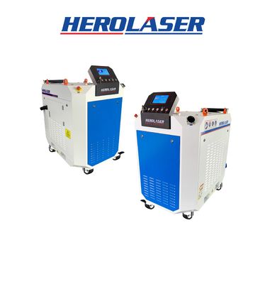 HEROLASER Double Headed Handheld Fiber Laser Rust Remover