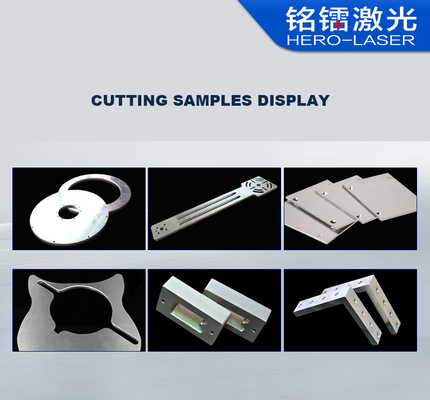 Enclosed 12kw CNC Fiber Laser Cutting Machine For Sheet Metal Fencing Panel