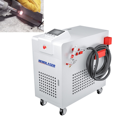 Iron Steel Metal 1500w Handheld Laser Welder With 1070nm Wavelength
